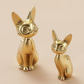 Solid Brass Cabinet Pulls & Knobs - Gold Finish Furniture Hardware - #13 small / 1pc