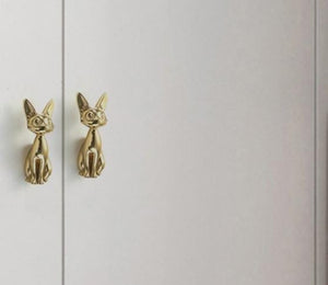 Solid Brass Cabinet Pulls & Knobs - Gold Finish Furniture Hardware - view 6