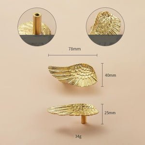Solid Brass Cabinet Pulls & Knobs - Gold Finish Furniture Hardware - view 5