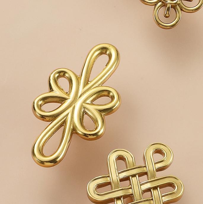 Solid Brass Floral Cabinet Pulls & Knobs - Gold Finish for Cabinets - view 7