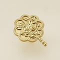 Solid Brass Butterfly Cabinet Pulls & Knobs - Gold Finish Hardware - #8 / 1pc