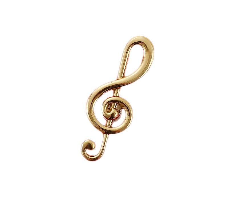 Solid Brass Treble Clef Drawer Knob 24 60mm 1" 2 3/8" Gold Color Kitchen Door Drawer Pull Furniture Hardware Wholesale