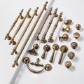 Solid Brass Vintage Cabinet Pulls & Knobs - Furniture Hardware - No.1 / 1 pc
