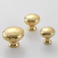 Solid Brass Cabinet Pulls & Knobs - Gold Finish Furniture Hardware - No.6 small / 1pc