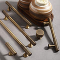 Mid Century Modern Drawer Pull Knob Aged Brass MCM Hardware For Unique Handmade Furniture Home Decor Kitchen Bathroom Cabinet Dresser
