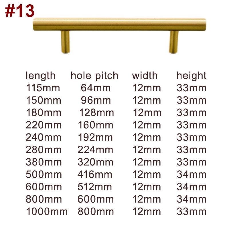 Modern Cabinet Handles Minimalist Art Deco Classic Gold Brass Drawer Pulls Knobs for Kitchens Wardrobes Dressers Luxury Unique Interiors