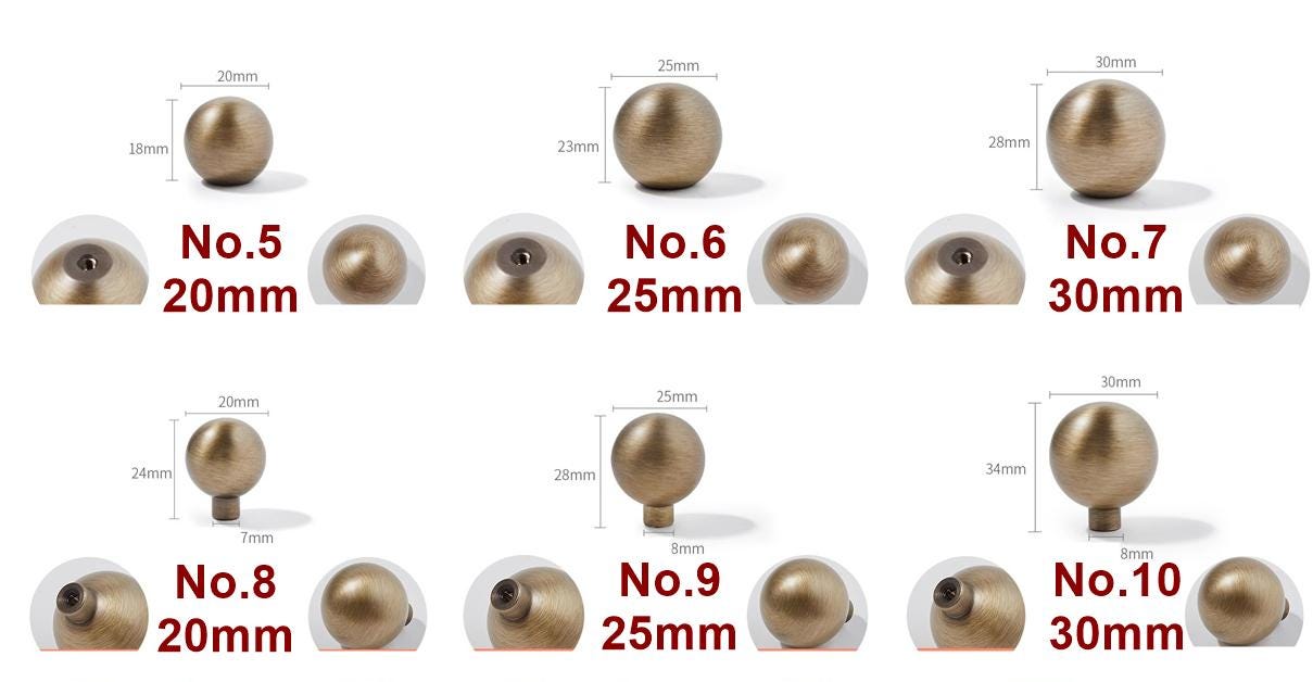 Solid Brass Vintage Cabinet Pulls & Knobs - Furniture Hardware - No.3 / 1 pc