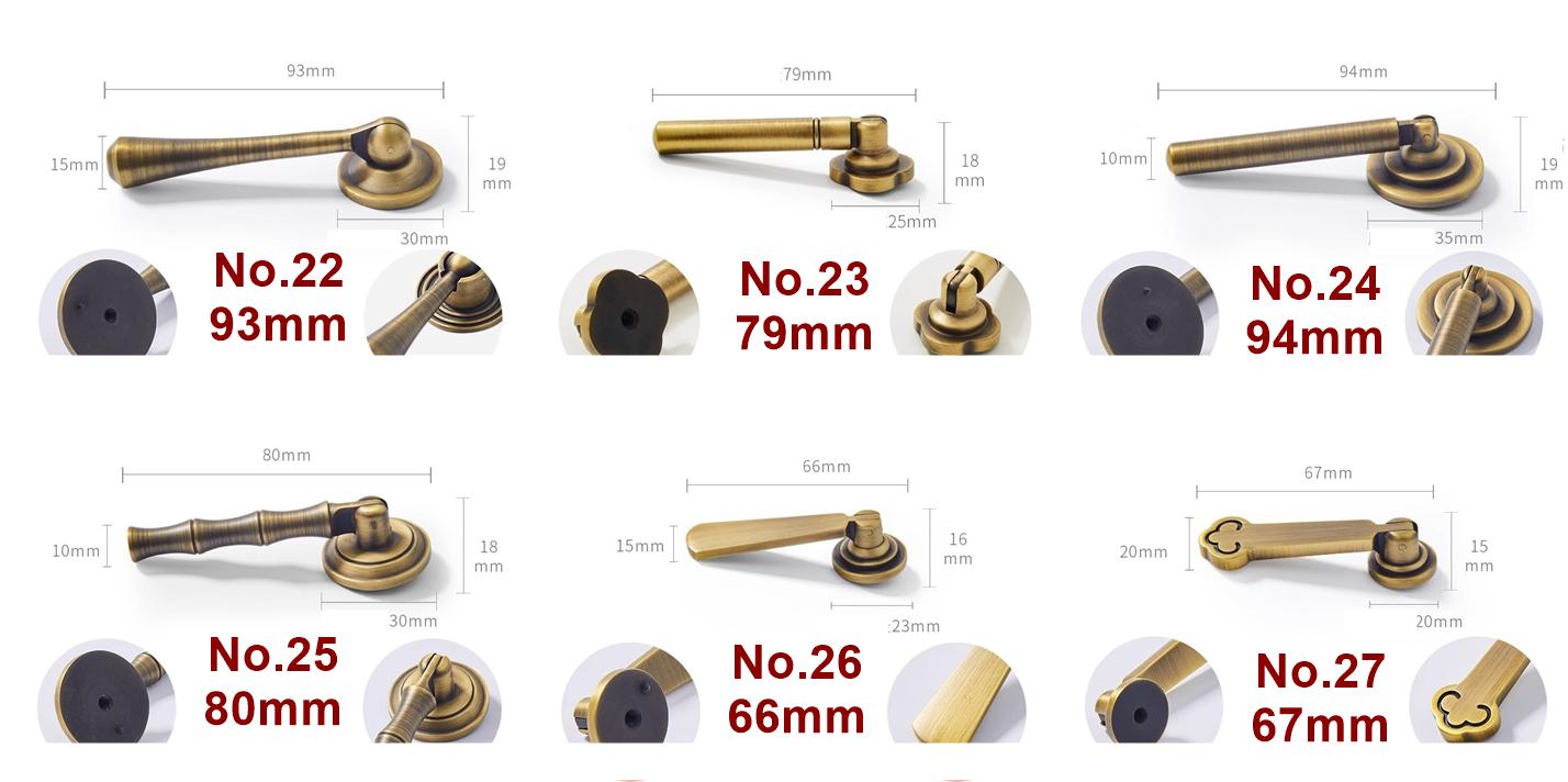 Solid Brass Vintage Cabinet Pulls & Knobs - Furniture Hardware - No.6 / 1 pc