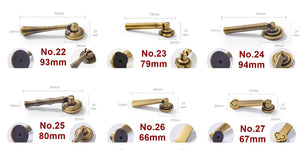 Solid Brass Vintage Cabinet Pulls & Knobs - Furniture Hardware - No.6 / 1 pc
