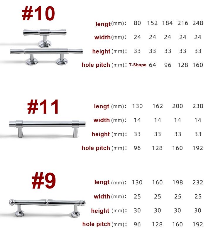 Stainless Steel Color Drawer Pulls Handles Knobs Solid Brass Kitchen Cabinet Door Furniture Decor Hardware Wholesale Bulk