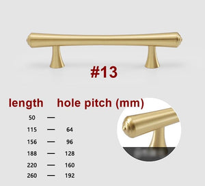 Solid Brass Cabinet Cup Pulls - Furniture for Cabinets & Drawers - #2 - 22mm / 1pc