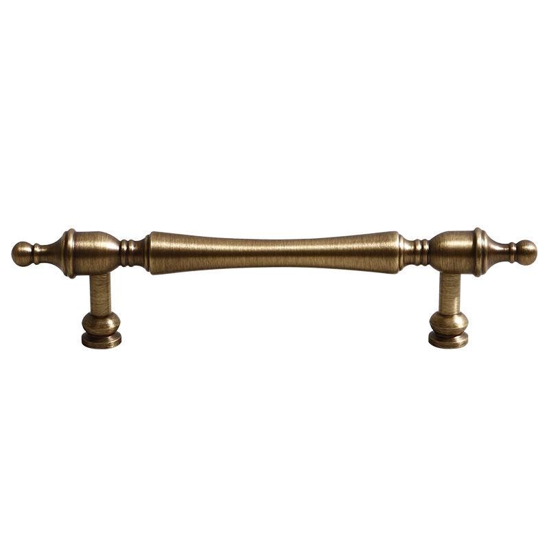 Solid Brass Round Cabinet Pulls & Knobs - Antique Bronze Finish - view 7