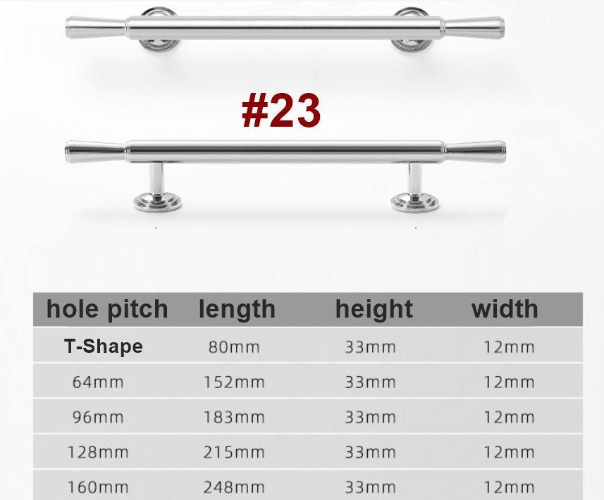 Chrome Solid Brass Cabinet Knobs Pulls Classic Modern Drawer Handles Polished Silver Kitchen Closet Dresser Furniture Makeover