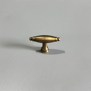 Solid Brass Round Cabinet Pulls & Knobs - Antique Bronze Finish - #1 - 192mm / 1 pc