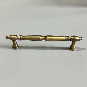 Solid Brass Round Cabinet Pulls & Knobs - Antique Bronze Finish - view 10