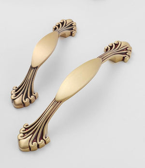 Solid Brass Round Cabinet Pulls & Knobs - Brushed Gold Finish - view 10