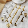 Solid Brass Round Cabinet Pulls & Knobs - Antique Bronze Finish - Round 26mm Brass / 1pc
