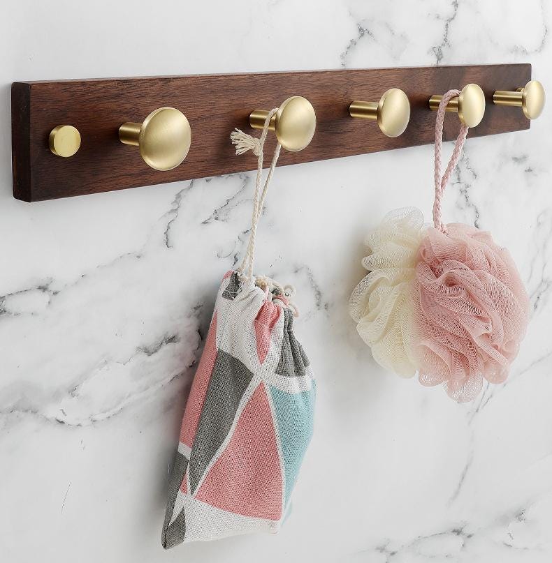 Minimalist Gold Solid Brass Cabinet Knobs Modern Brass Drawer Pulls Unique Shapes Kitchen Bathroom Closet Dresser Contemporary Furniture