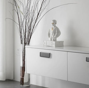Alloy Minimalist Cabinet Pulls & Knobs - Black Finish for Cabinets - view 10