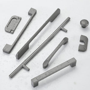 Alloy Geometric Cabinet Pulls & Knobs - Modern Furniture Hardware - #3 - 128mm / 1pc