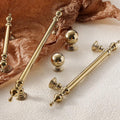 Luxury Classic Bright Gold Solid Brass Cabinet Handles Polished Baroque Style Dresser Wardrobe Kitchen Bathroom Furniture Knobs Drawer Pulls