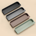 Modern Minimalist Recessed Drawer Handles Metal Cabinet Wardrobe Furniture Scandinavian Style Hidden Pulls Matte Black Green Gray Brown