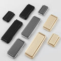 Alloy Minimalist Cabinet Pulls & Knobs - Black Finish for Cabinets - Black 40mm / 1pc