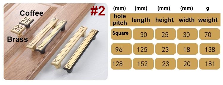 Oriental Solid Brass Cabinet Handles Antique Brass Chinese Style Pulls Longevity Motif Drawers Door Wardrobes Asian Furniture Hardware Decor
