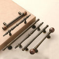 Solid Brass Wood Cabinet Pulls & Knobs - Vintage Furniture Hardware - #1 - 96mm / 1pc