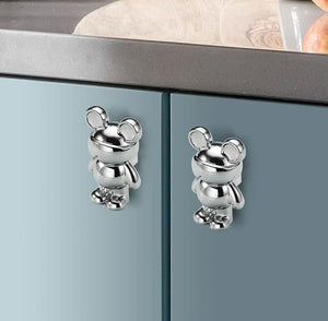 Alloy Minimalist Cabinet Pulls & Knobs - Matte Gold Finish Hardware - Brass / 1pc