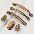 Alloy Neoclassical Cabinet Pulls & Knobs - Bronze Finish Hardware - #1 / 1pc