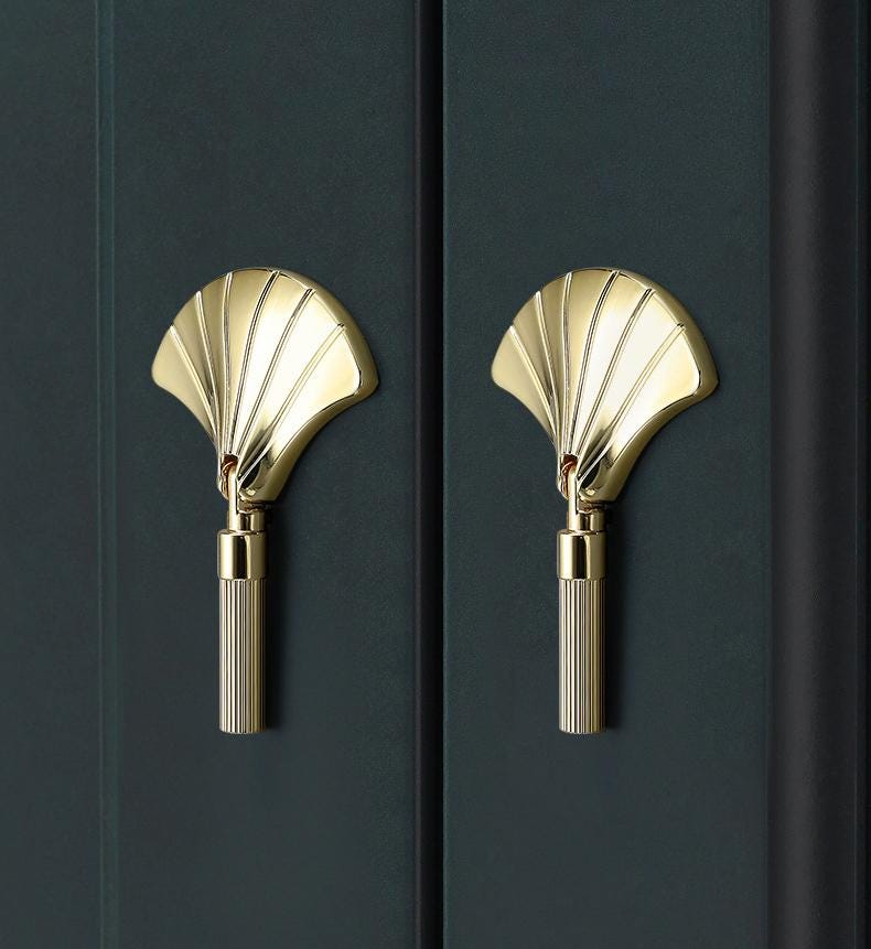 Alloy Geometric Cabinet Pulls & Knobs - Black Finish for Cabinets - #3 - 96mm / 1pc