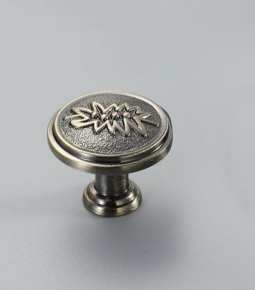 Alloy Art Deco Cabinet Pulls & Knobs - Bronze Finish for Cabinets - #7 - 153mm / 1pc
