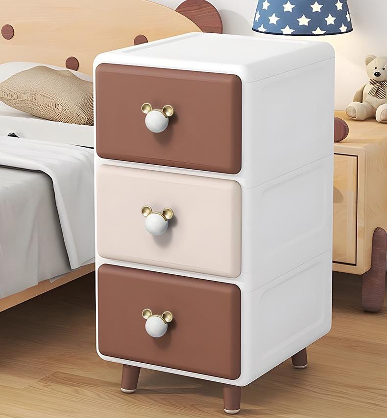 Cute Animal Ears Ceramic Metal Cabinet Knobs Kids Room Modern Pastel Drawer Pulls Accents Playful Decorative Furniture Handles Dressers