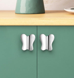Alloy Geometric Cabinet Pulls & Knobs - Silver Finish for Cabinets - view 8