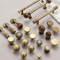 Solid Brass Wood Cabinet Pulls & Knobs - Vintage for DIY Projects - #1 / 1pc