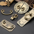 Alloy Cabinet Ring Pulls - Antique Bronze Finish for DIY Projects - #1 / 1pc