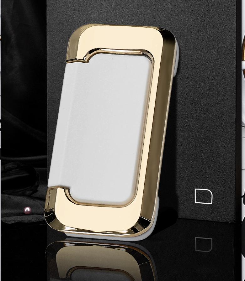 Modern Minimalist Gold Edge Metal Cabinet Handles Knobs Black White Finish Drawer Wardrobe Dresser Kitchen Furniture Luxury Hardware