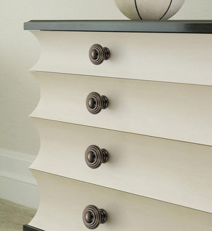 Alloy Neoclassical Cabinet Pulls & Knobs - Antique Bronze Finish - #8 - 128mm / 1pc