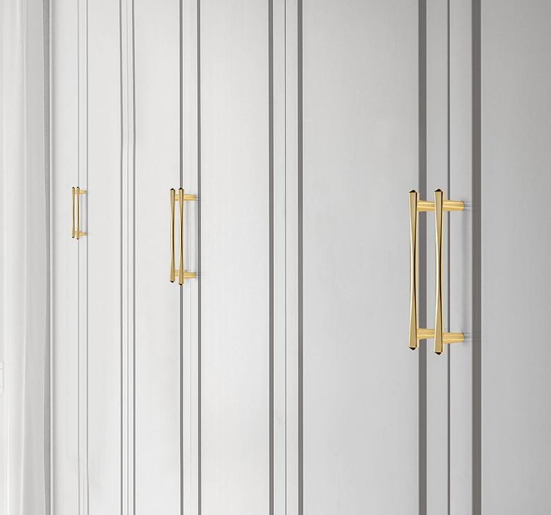 Alloy Geometric Cabinet Pulls & Knobs - Black Finish for Cabinets - view 9