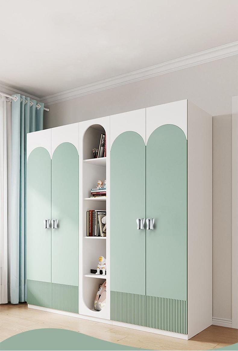 Modern Minimalist Colorful Metal Cabinet Drawer Handles Blue Yellow Furniture Pulls Pop Art Kitchen Closet Door Knobs Contemporary Interior