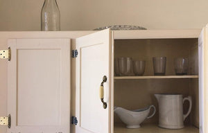 Ceramic Cabinet Pulls & Knobs - Bronze Finish Decorative Hardware - view 5