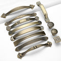 Alloy Geometric Cabinet Pulls & Knobs - Bronze Finish for Cabinets - #1 / 1pc