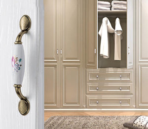 Ceramic Cabinet Pulls & Knobs - Antique Bronze Finish for Cabinets - view 10