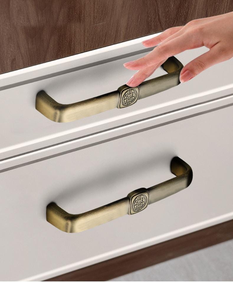 Alloy Art Deco Cabinet Pulls & Knobs - Furniture for Wardrobes - #8 / 1pc