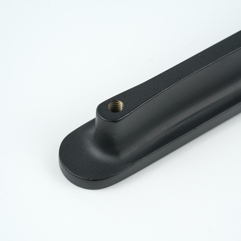 Matte Black Solid Brass Cabinet Handles Knobs Modern Minimalist Drawer Pulls for Kitchen Wardrobe Dresser Furniture Hardware