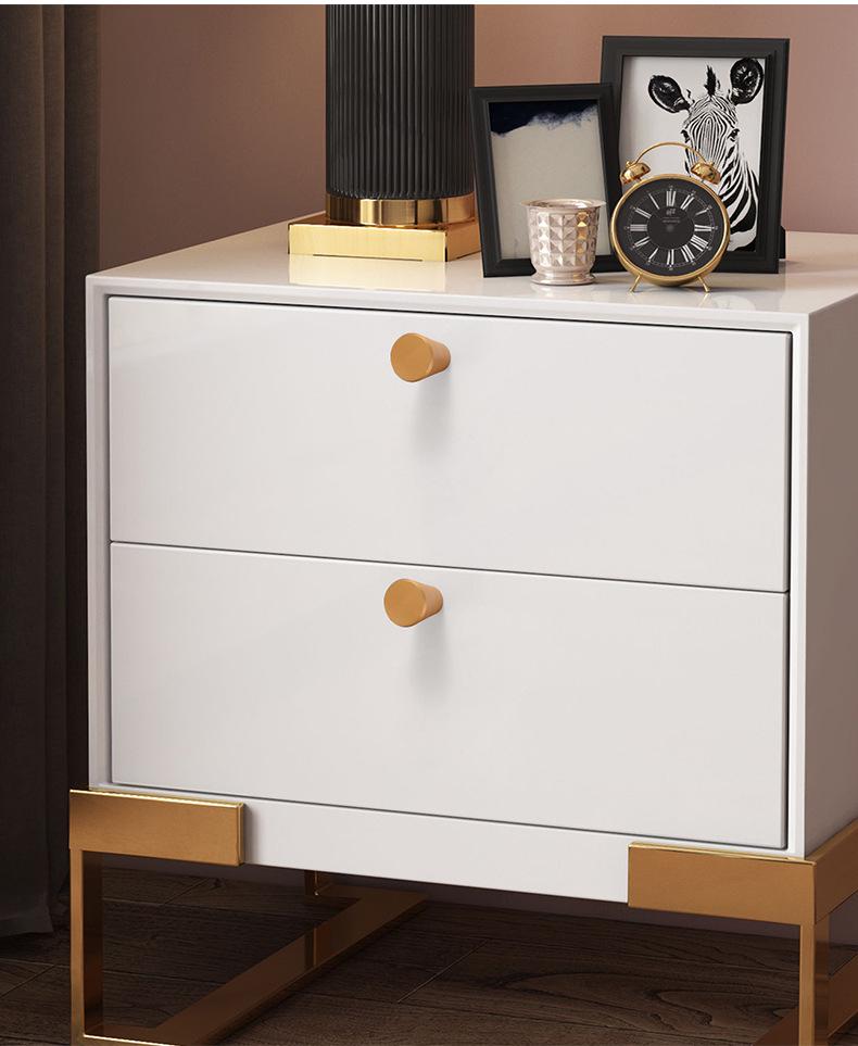 Modern Minimalist Metal Cabinet Knobs Scandinavian Drawer Pulls High Tech Handles Wardrobe Kitchen Dresser Closet Furniture Hardware