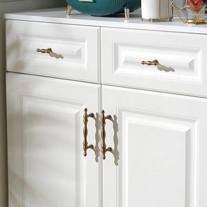 Solid Brass Vintage Cabinet Pulls & Knobs - Bronze Finish Hardware - #5 - 25mm / 1pc