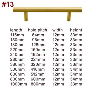 Solid Brass Art Deco Cabinet Pulls & Knobs - Gold Finish Hardware - #2 - 25mm / 1 pc