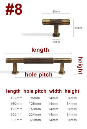 Solid Brass Cabinet Cup Pulls - Antique Bronze Finish for Cabinets - #3 / 1pc